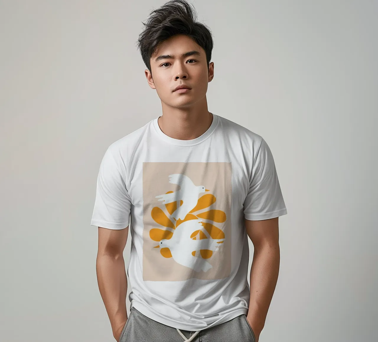 Abstract Flight 2 t-shirt da Flow Line