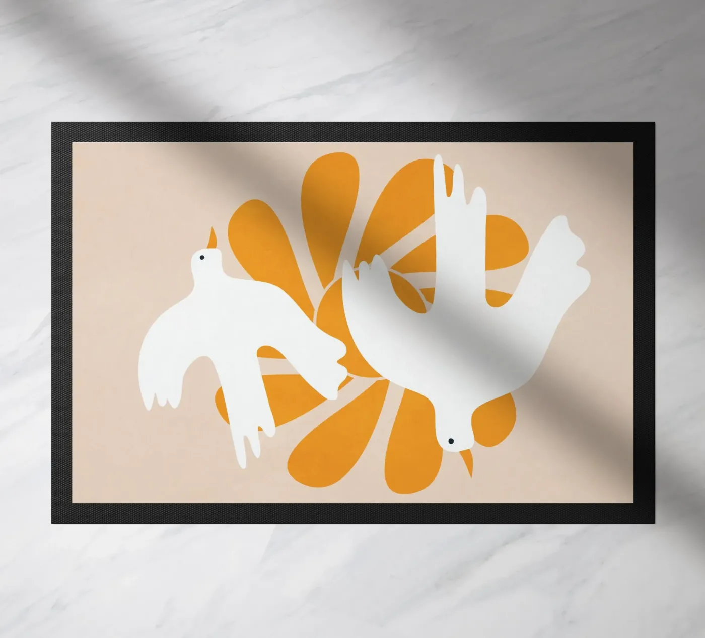 Abstract Flight 2 doormat by Flow Line