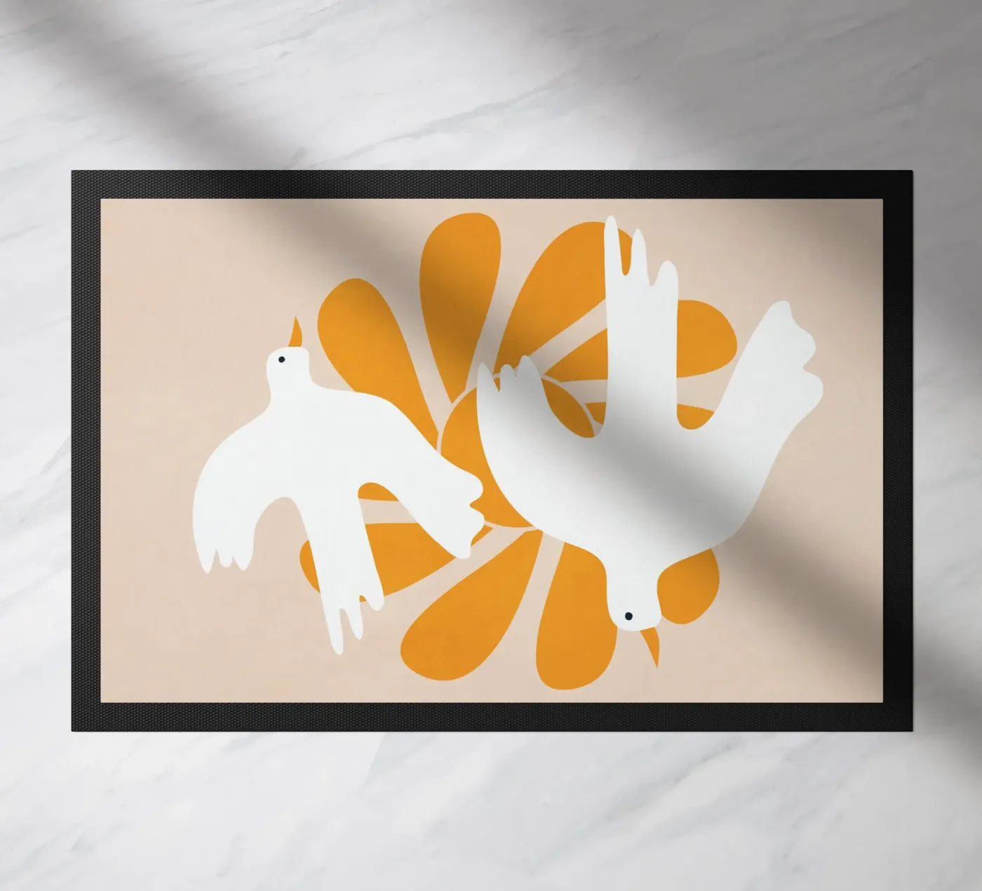 Abstract Flight 2 doormat by Flow Line