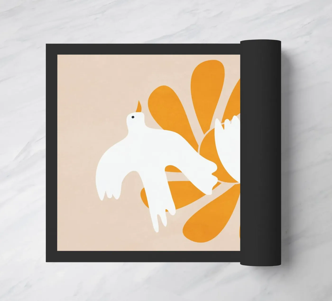 Abstract Flight 2 doormat by Flow Line