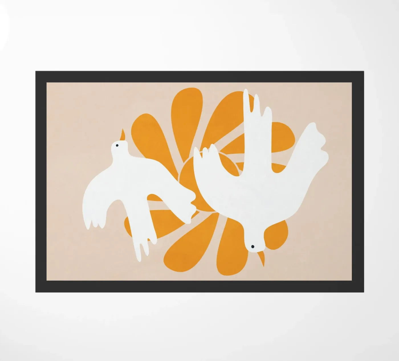 Abstract Flight 2 doormat by Flow Line