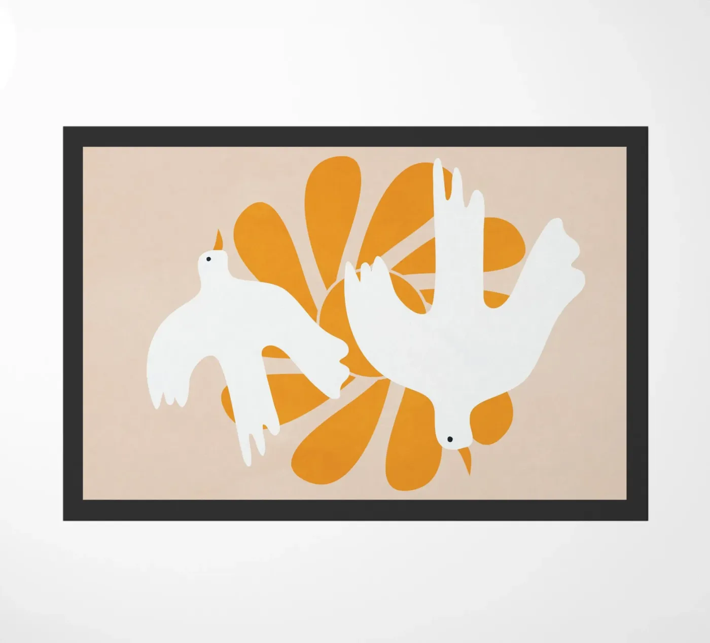 Abstract Flight 2 doormat by Flow Line