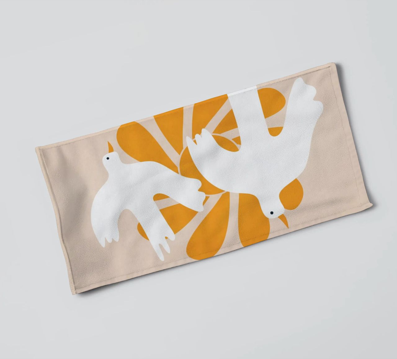 Abstract Flight 2 asciugamano da bagno da Flow Line