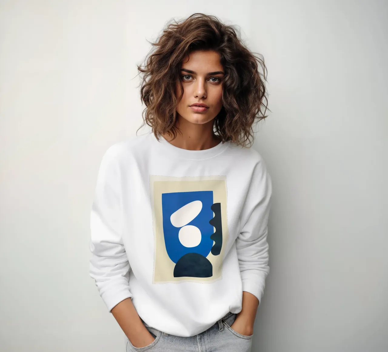Abstract Geometry 2 sweatshirt by Flow Line