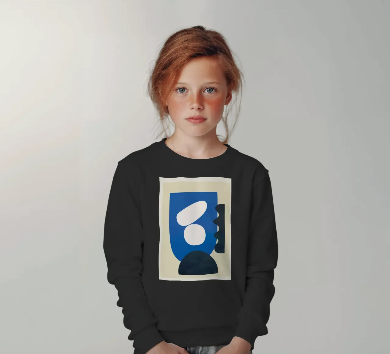 Abstract Geometry 2 felpa bambino da Flow Line