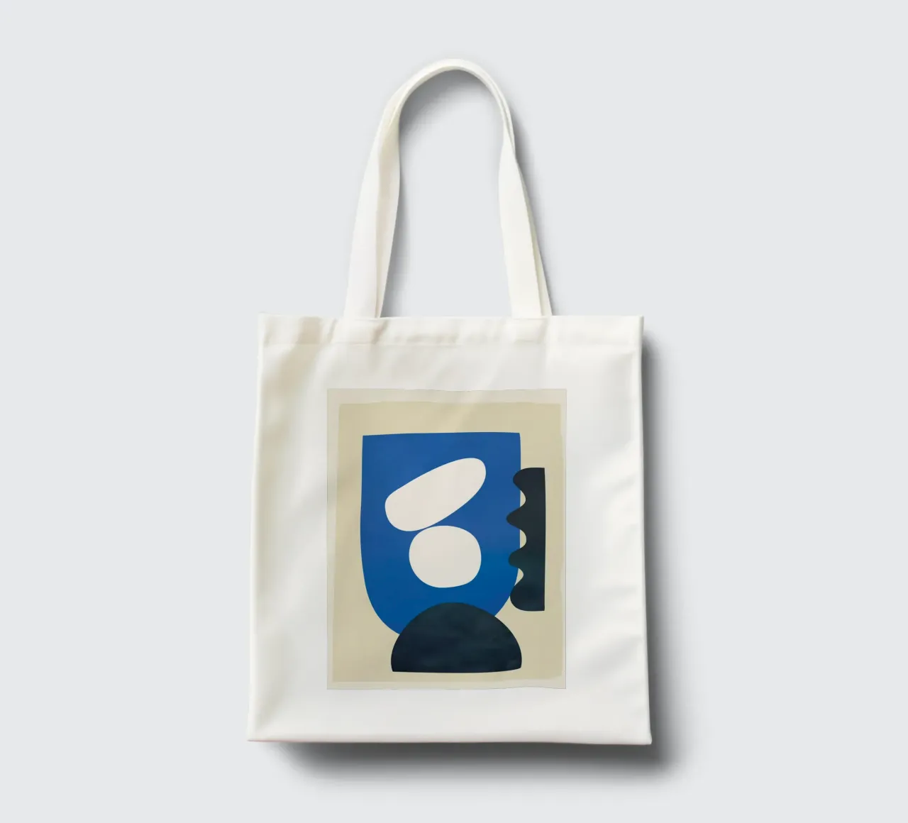 Abstract Geometry 2 borsa in juta da Flow Line