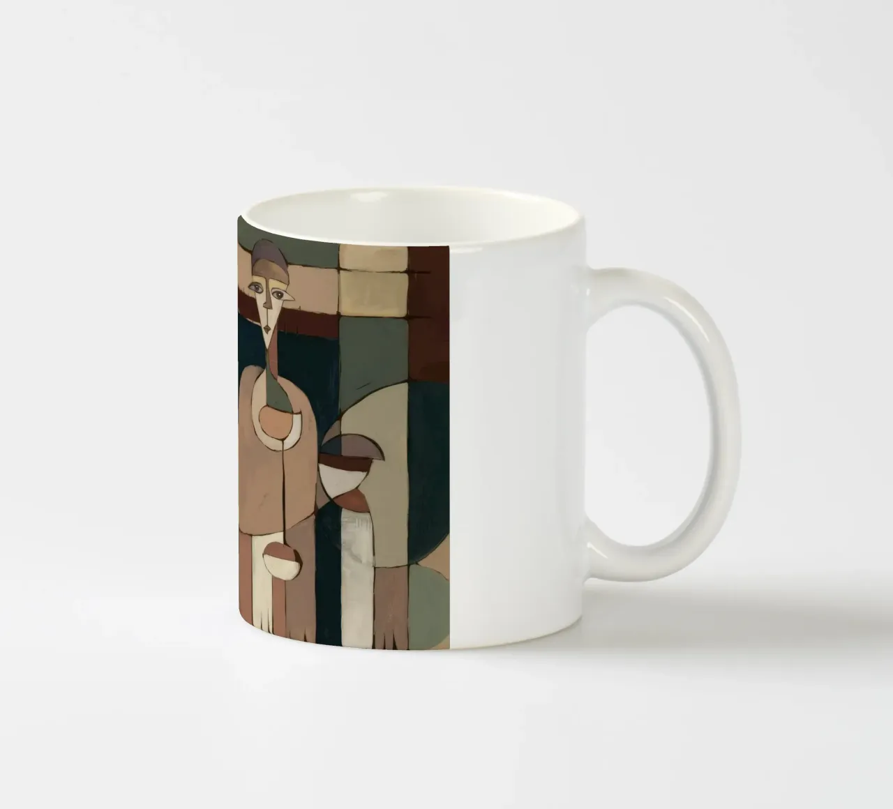 Contemplazione serena tazza in ceramica da Crimson Whisper