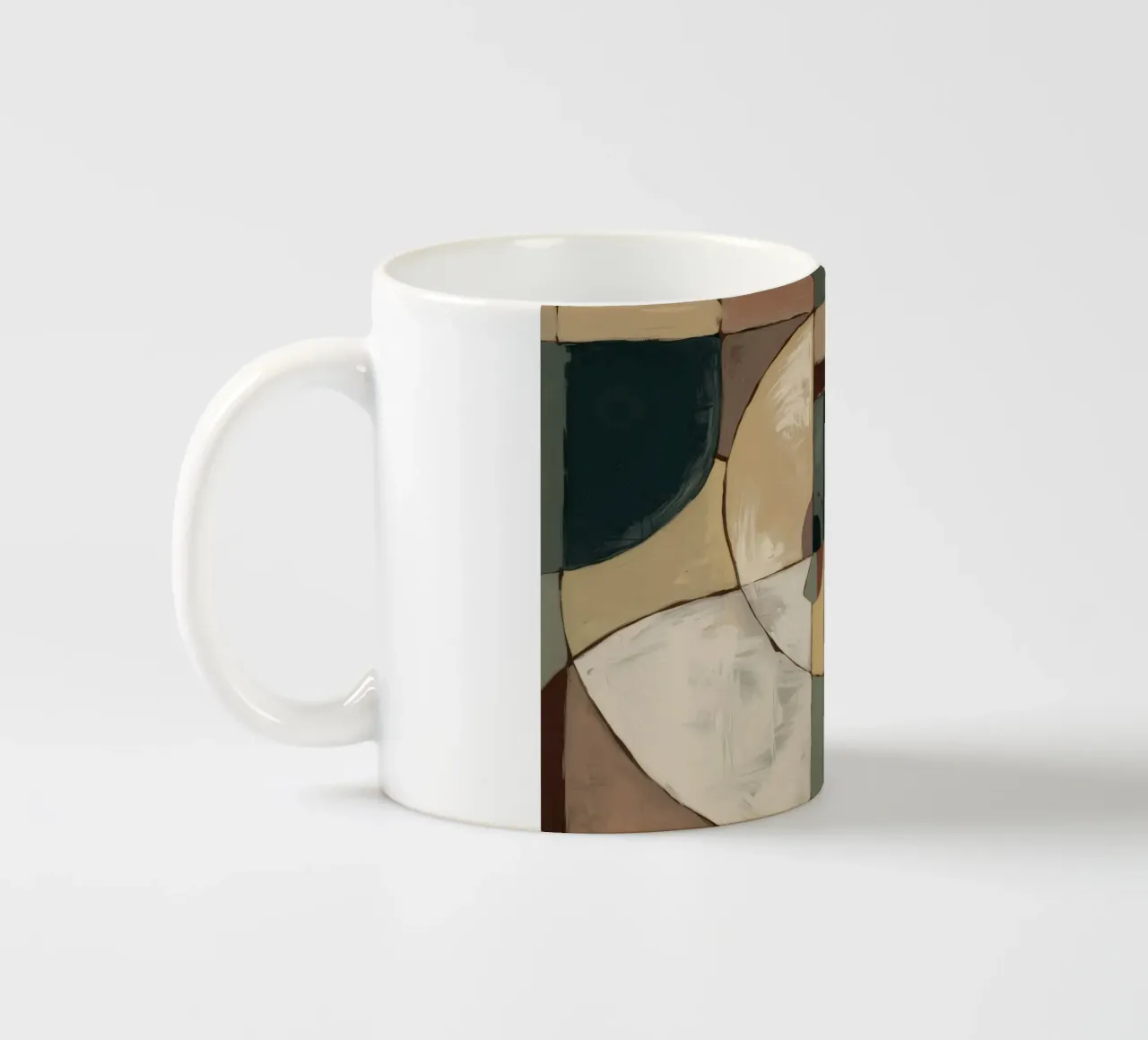Contemplazione serena tazza in ceramica da Crimson Whisper