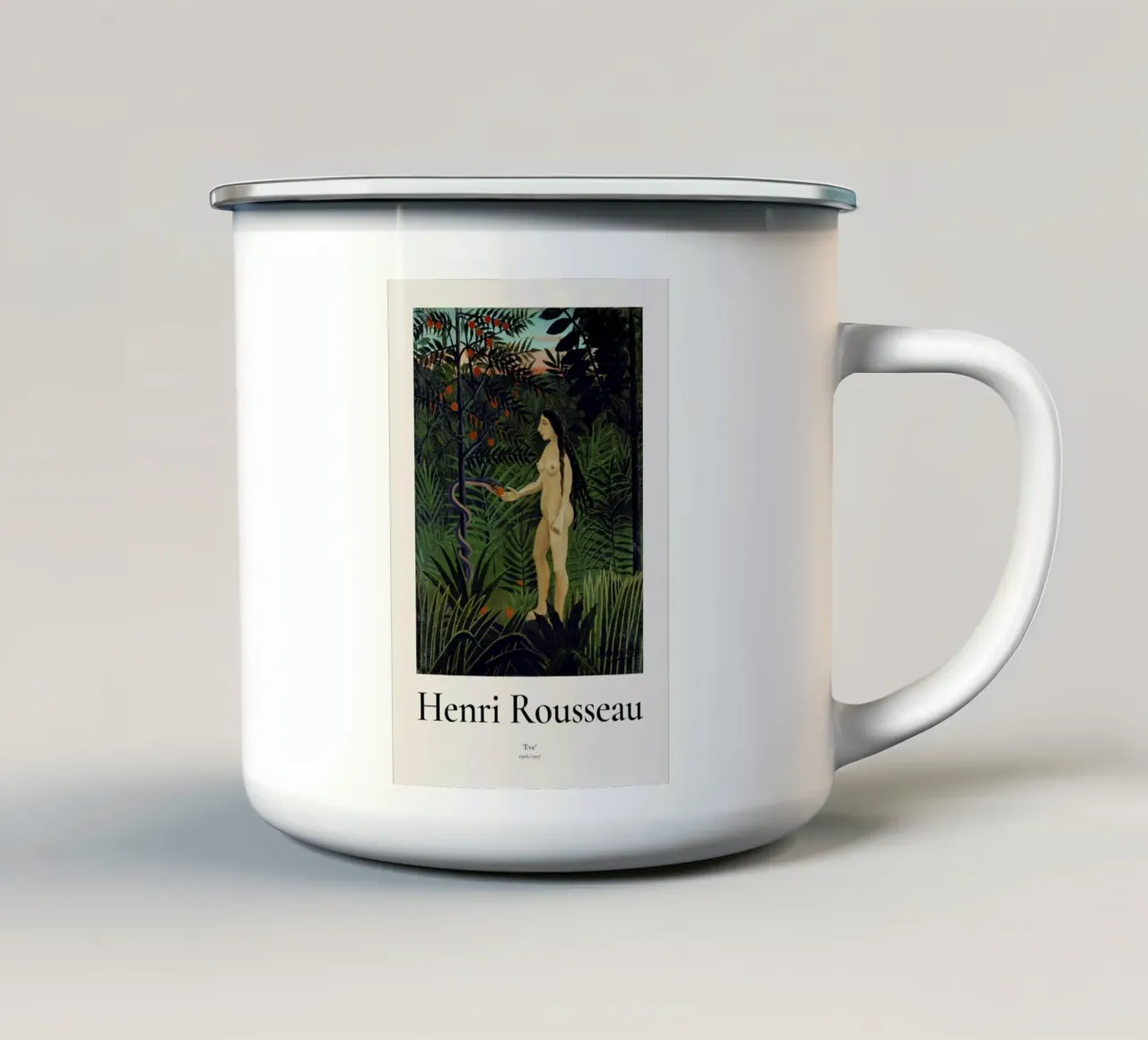 Rousseau - Eve tazza in smalto da ARTOTHEK