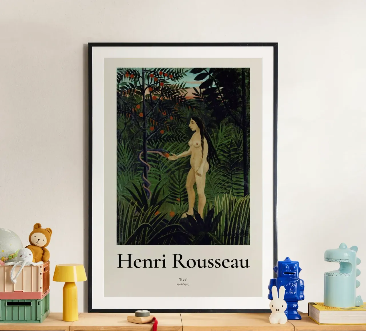 Rousseau - Eve carta hahnemühle da ARTOTHEK