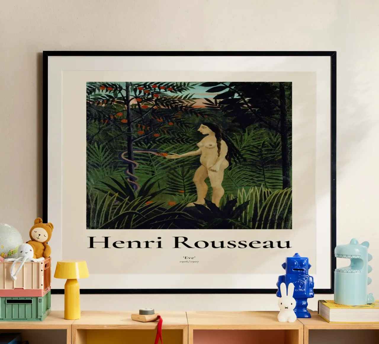 Rousseau - Eve carta hahnemühle da ARTOTHEK