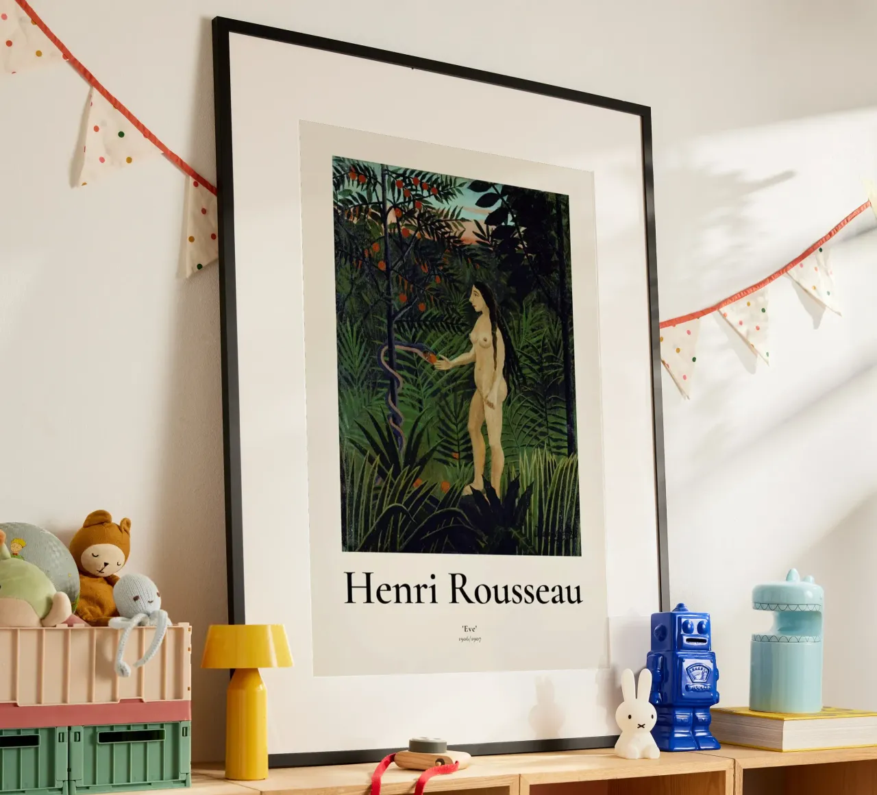 Rousseau - Eve carta hahnemühle da ARTOTHEK