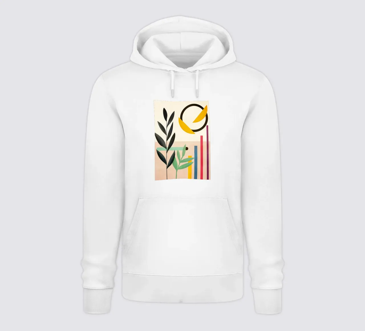 Abstract Geometry 4 felpa con cappuccio da Flow Line