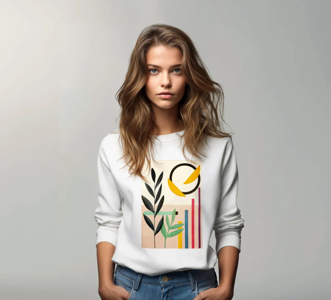 Abstract Geometry 4 felpa da Flow Line