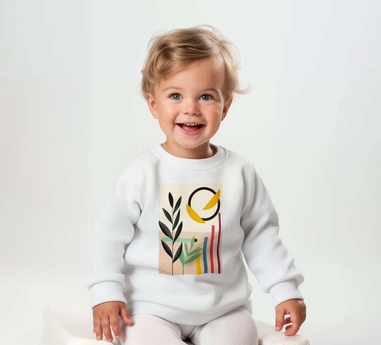 Abstract Geometry 4 felpa neonato da Flow Line