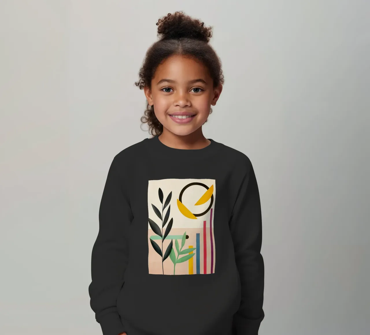 Abstract Geometry 4 felpa bambino da Flow Line
