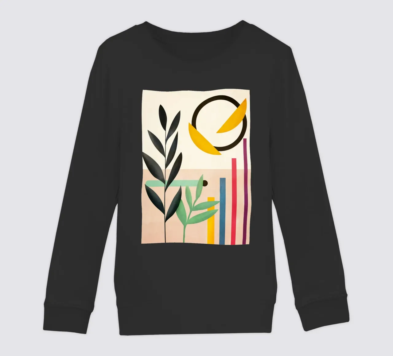 Abstract Geometry 4 felpa bambino da Flow Line