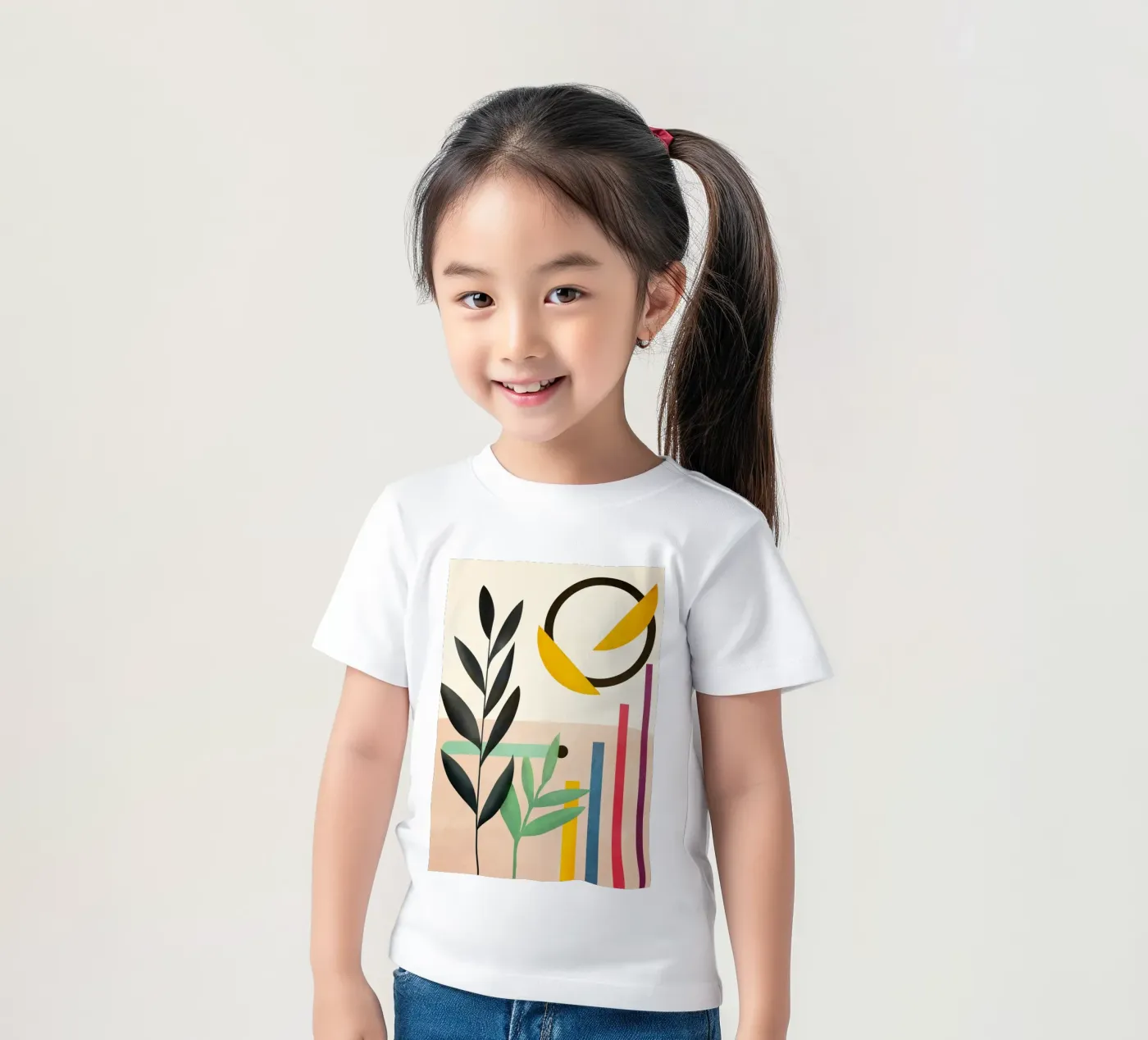Abstract Geometry 4 t-shirt bambini da Flow Line