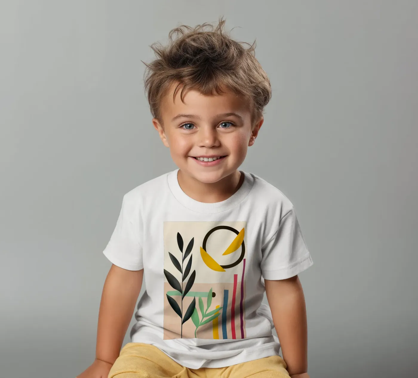 Abstract Geometry 4 t-shirt bambini da Flow Line