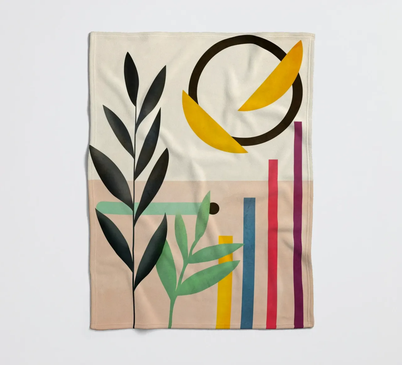 Abstract Geometry 4 coperta in pile da Flow Line