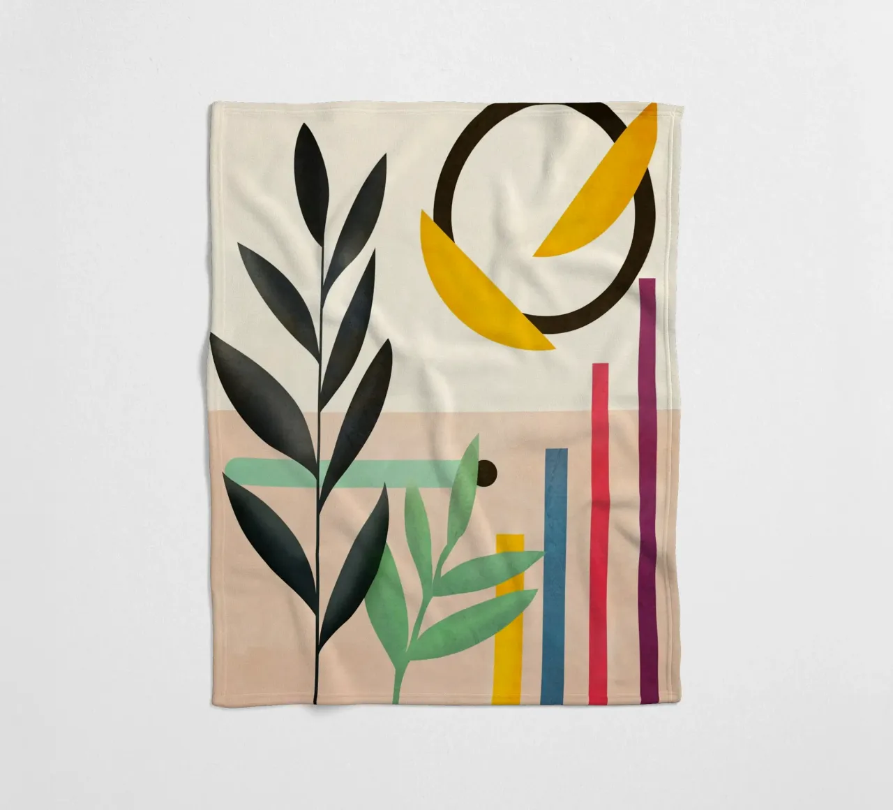 Abstract Geometry 4 coperta in pile da Flow Line