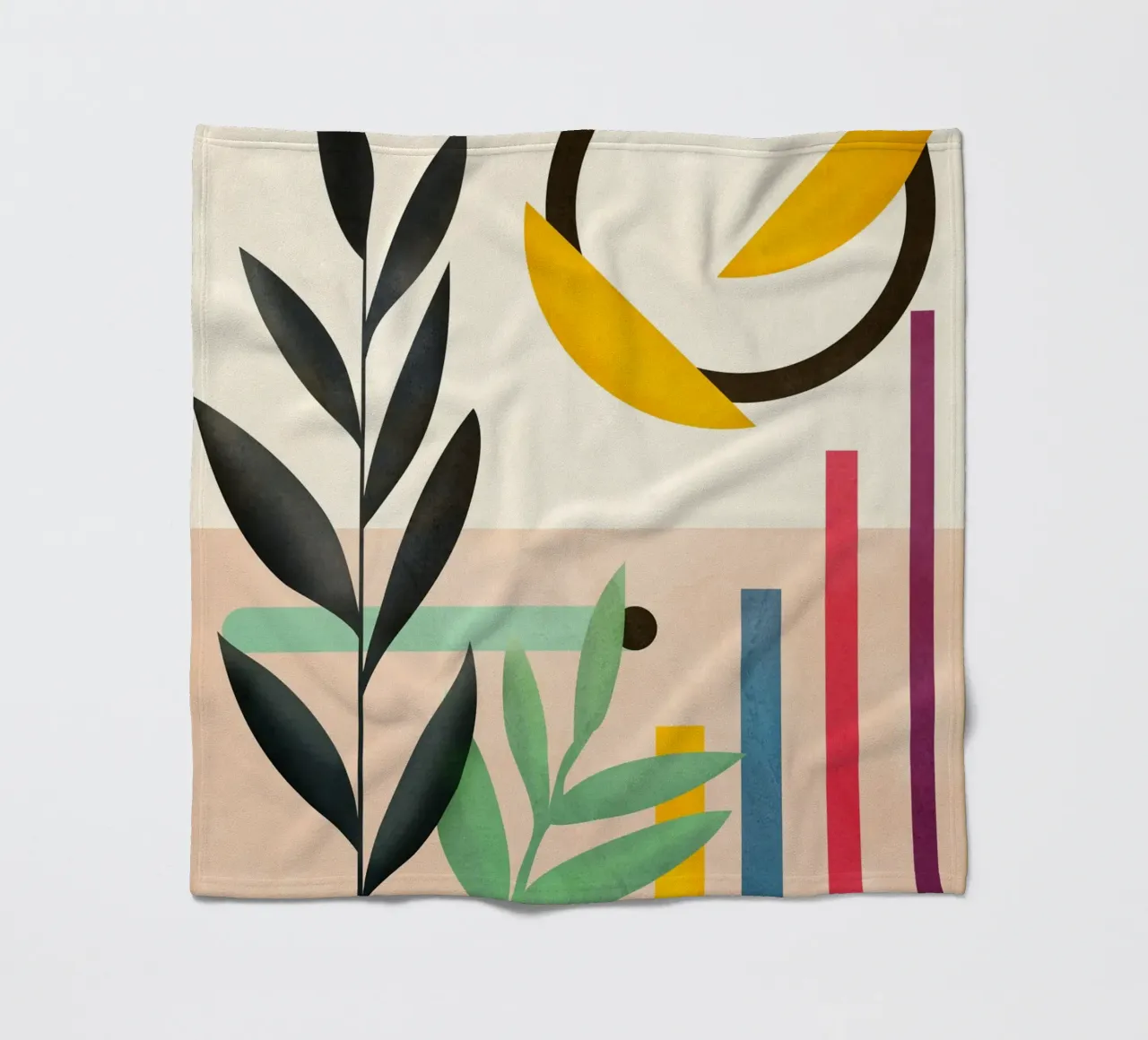 Abstract Geometry 4 coperta in pile da Flow Line