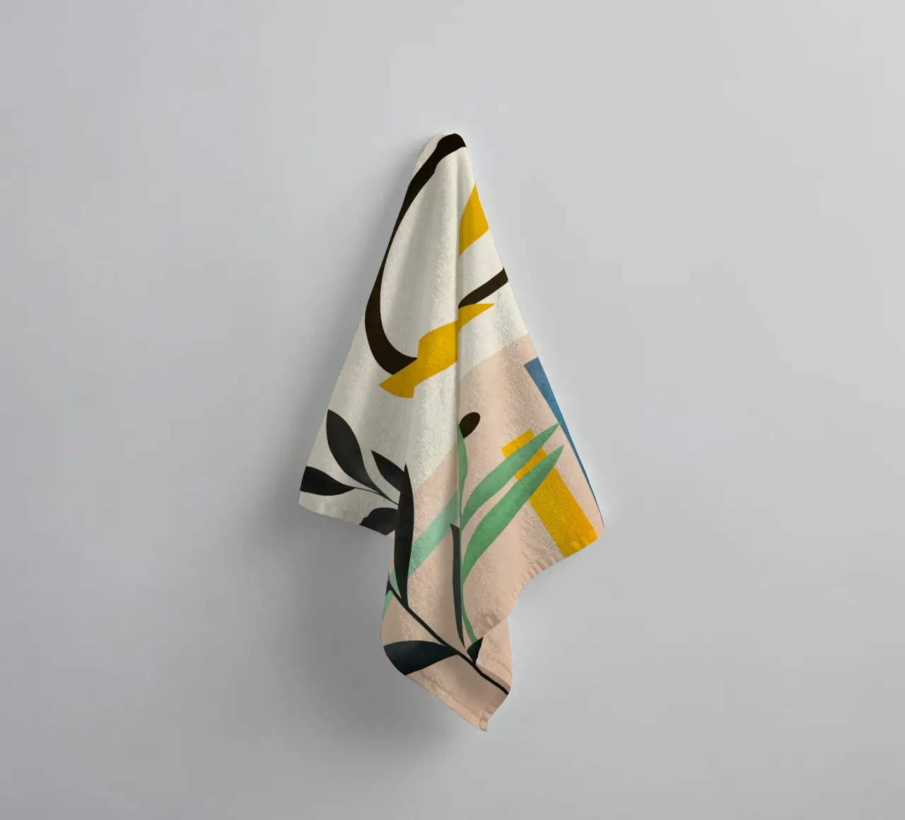 Abstract Geometry 4 asciugamano da bagno da Flow Line