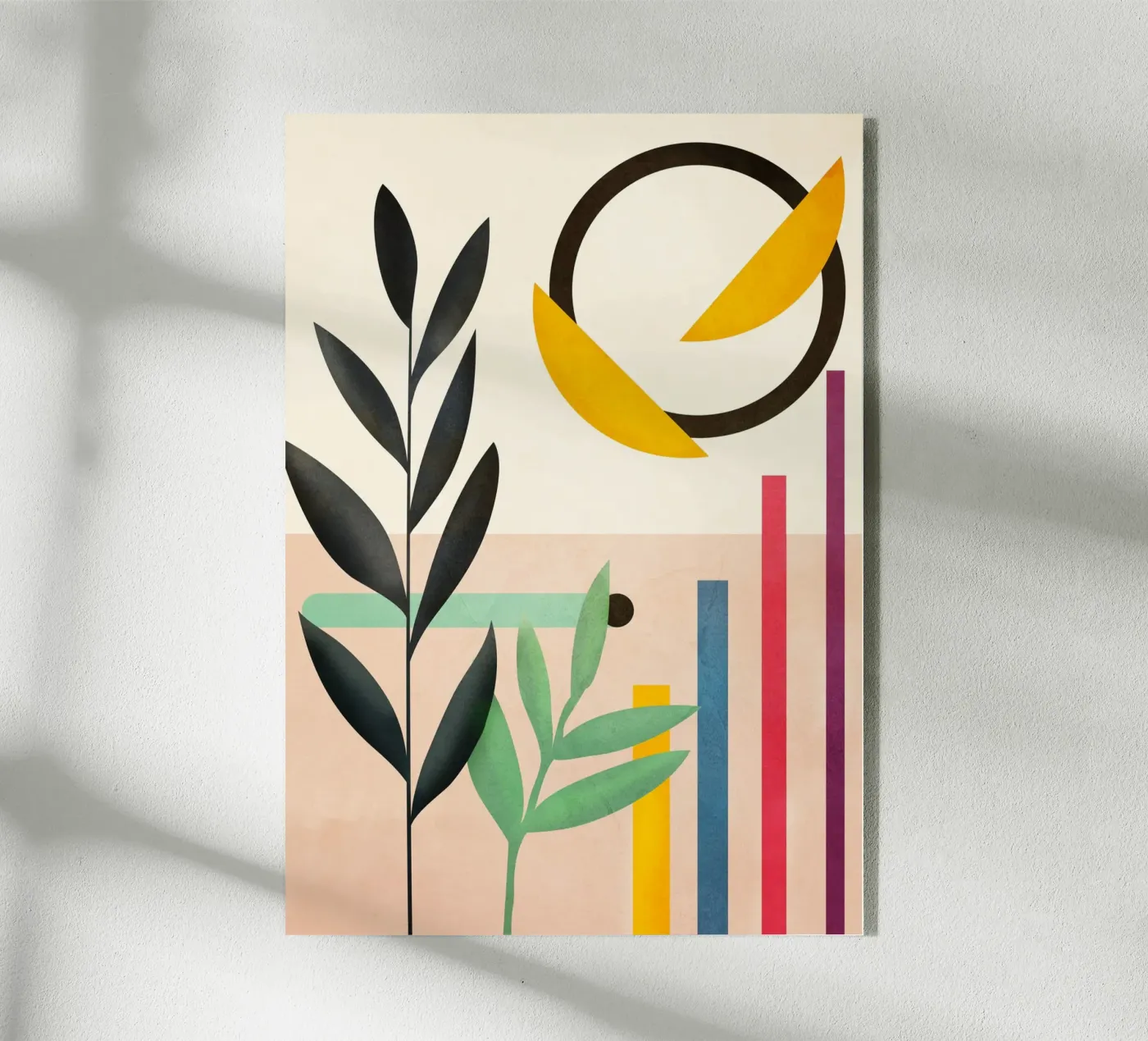 Abstract Geometry 4 Acryl-Glas von Flow Line