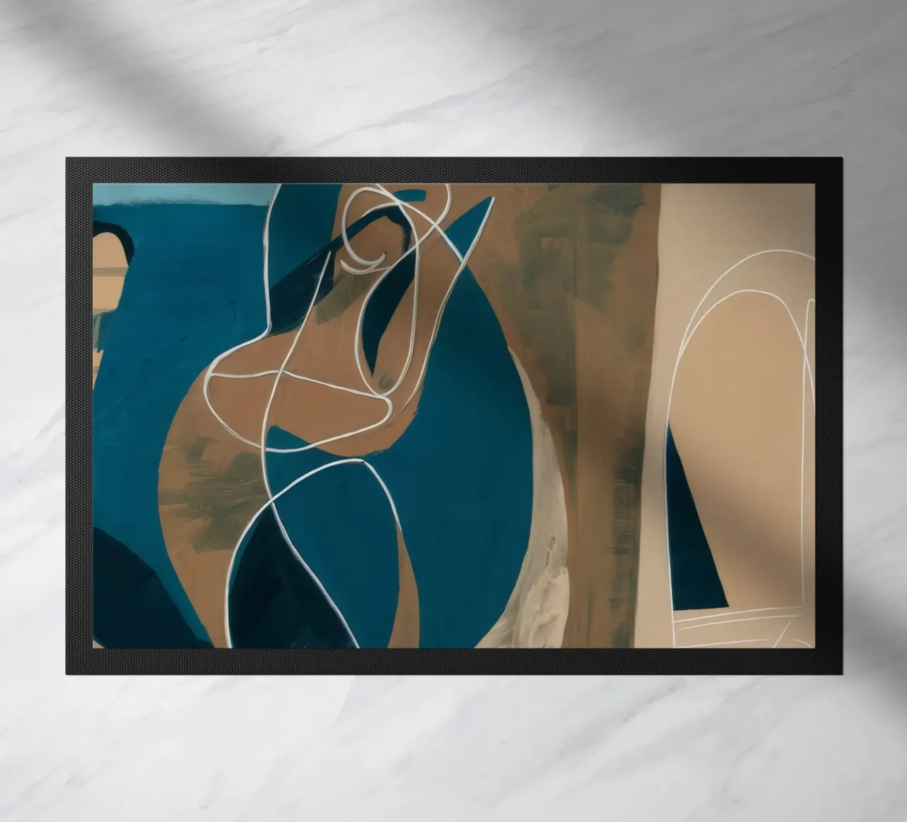 Nautical Elegance doormat by Crimson Whisper