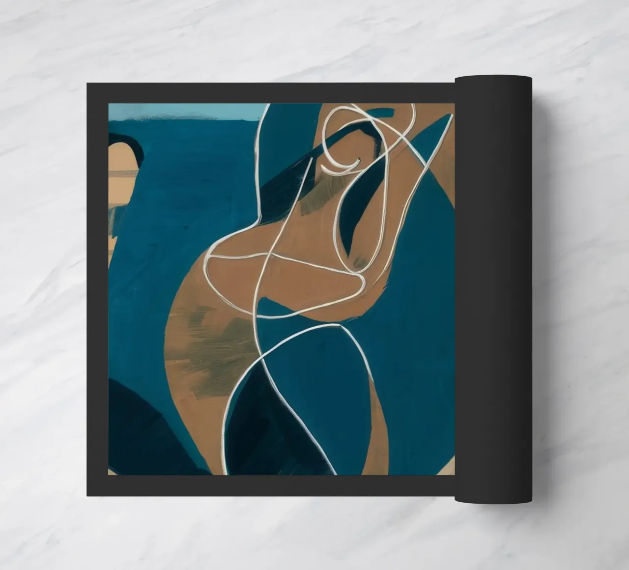 Nautical Elegance doormat by Crimson Whisper