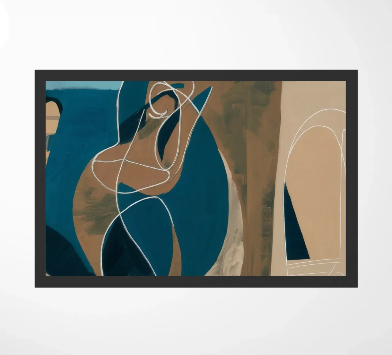 Nautical Elegance doormat by Crimson Whisper