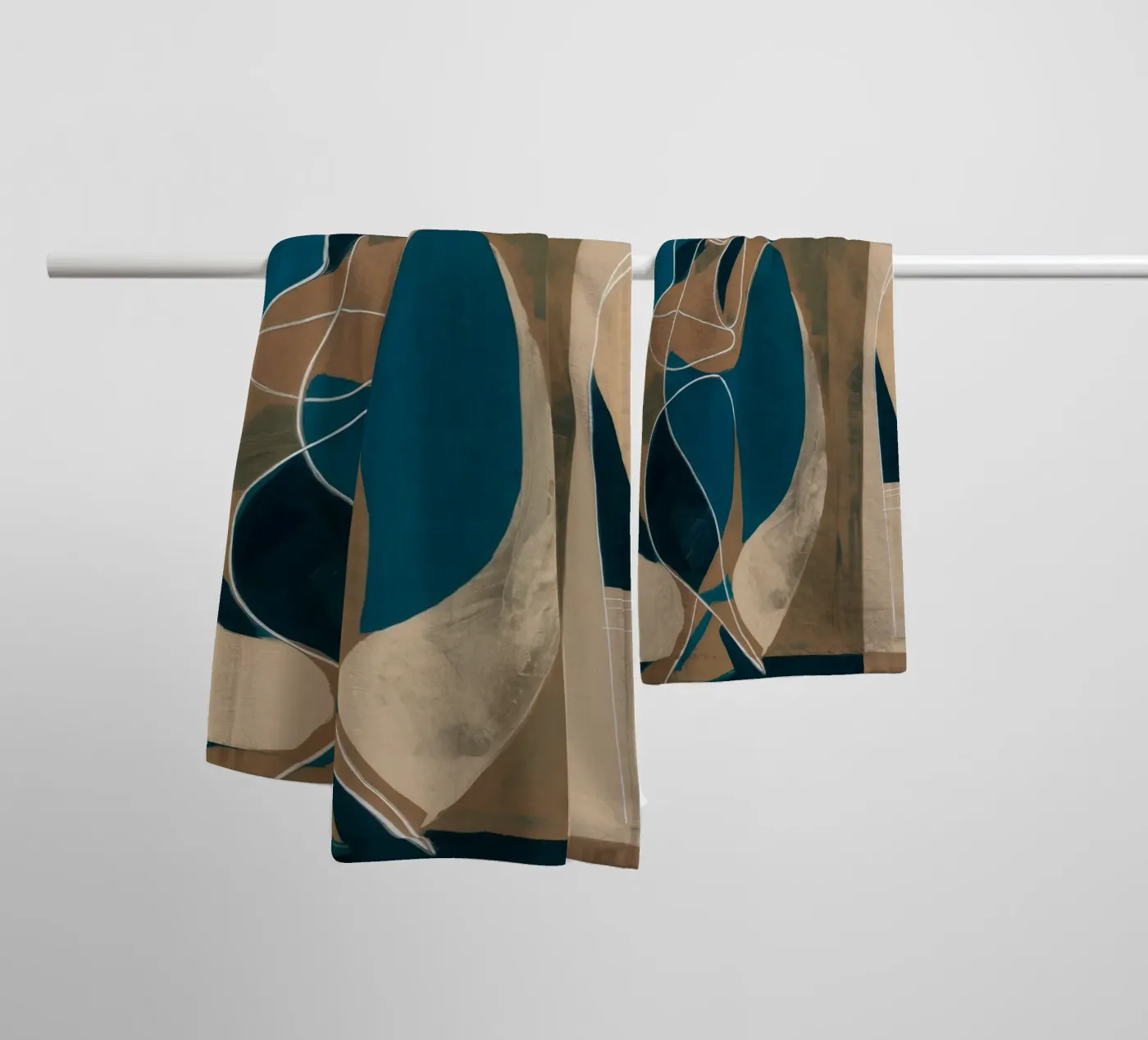 Nautical Elegance towel by Crimson Whisper