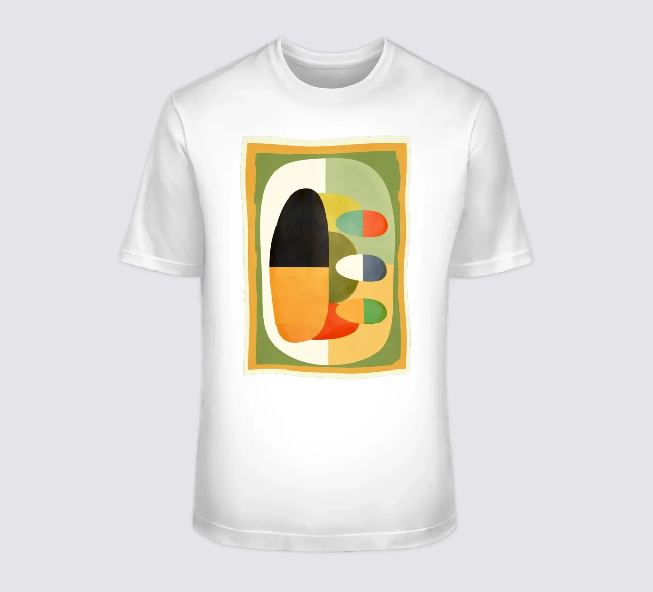 Modern Abstract Geometric Art 25 t-shirt da Flow Line
