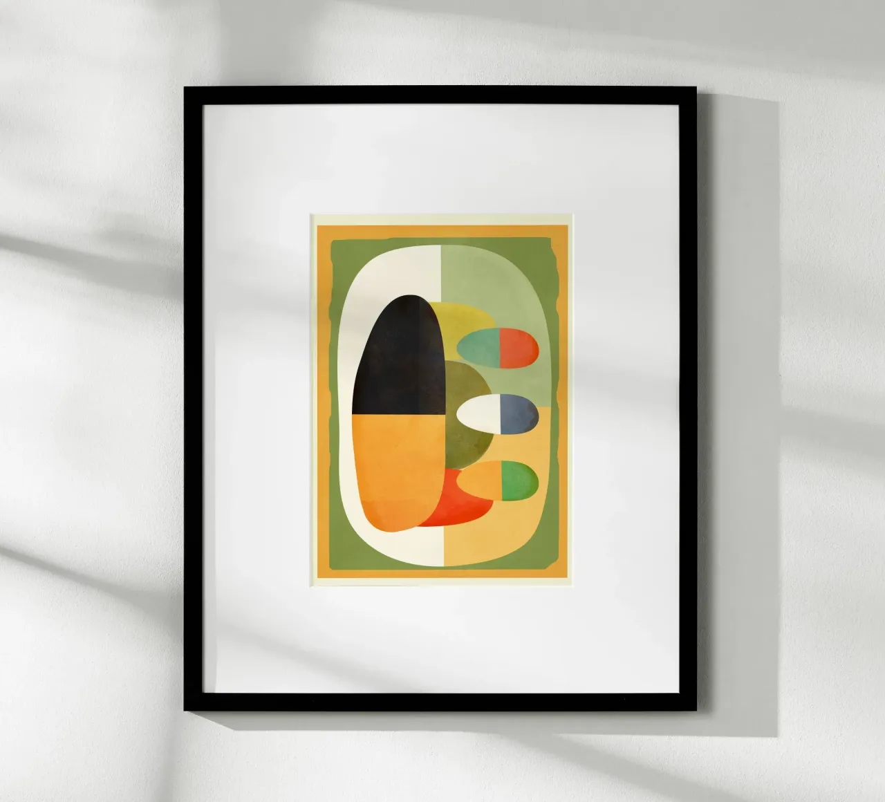 Modern Abstract Geometric Art 25 carta hahnemühle da Flow Line