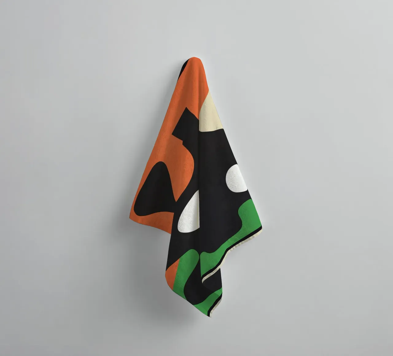 Abstract Art Vase 1 asciugamano da bagno da Flow Line