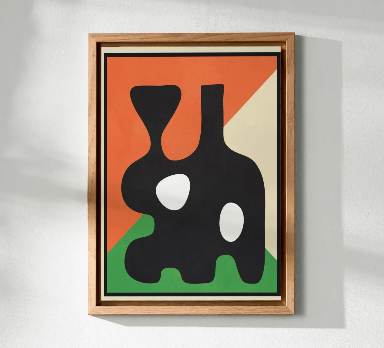 Abstract Art Vase 1 alluminio dibond da Flow Line
