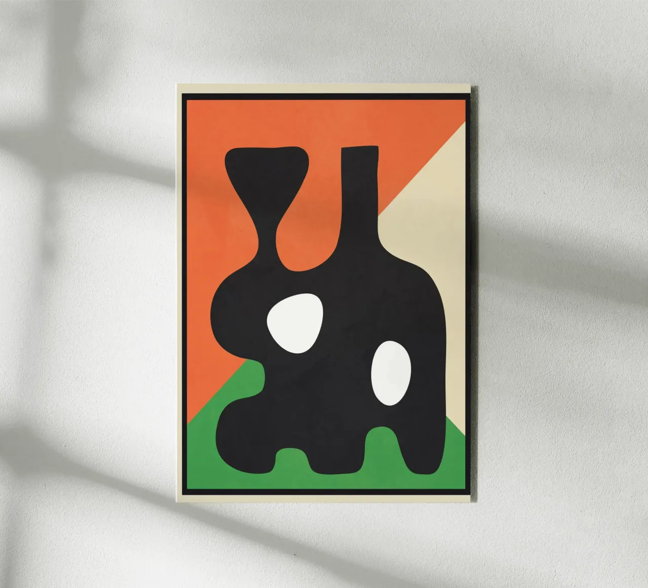 Abstract Art Vase 1 alluminio dibond da Flow Line