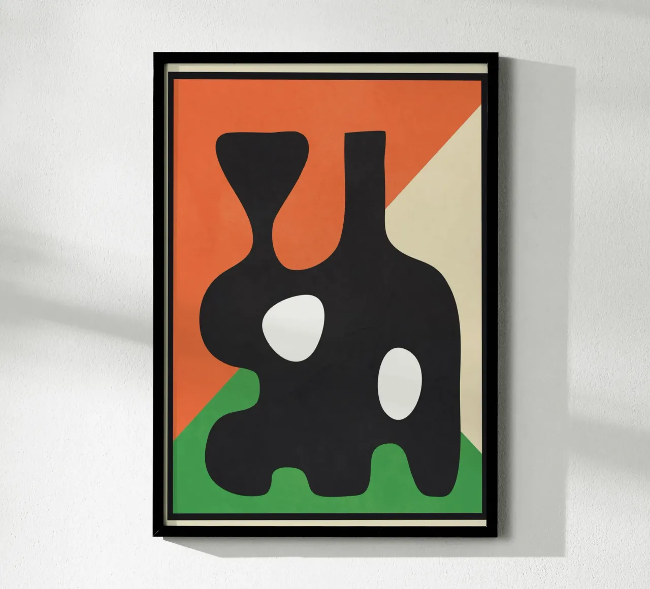 Abstract Art Vase 1 carta hahnemühle da Flow Line