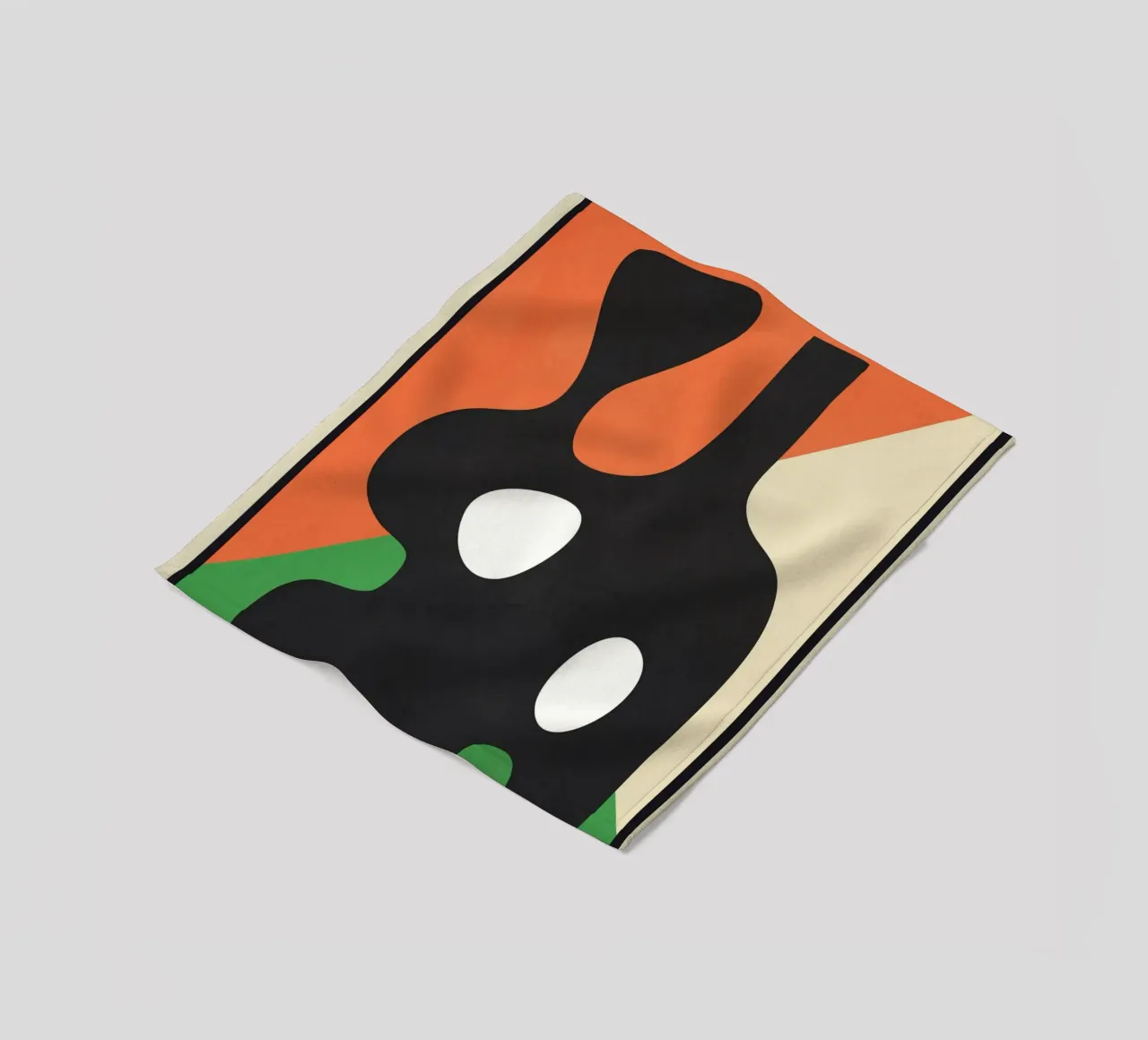Abstract Art Vase 1 coperta in pile da Flow Line
