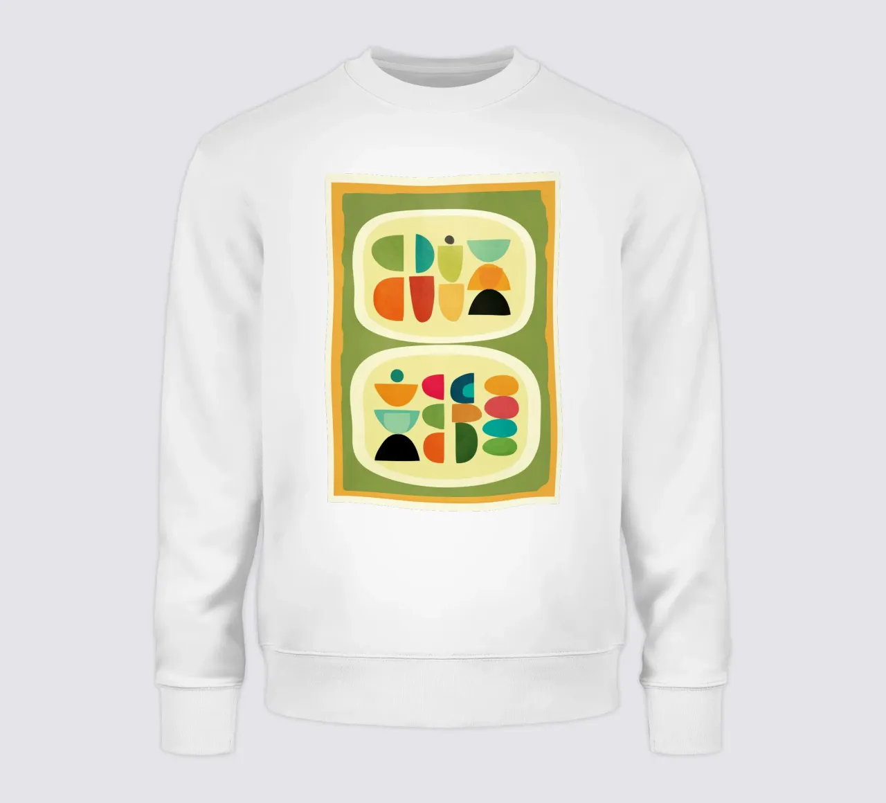 Modern Abstract Geometric Art 26 felpa da Flow Line