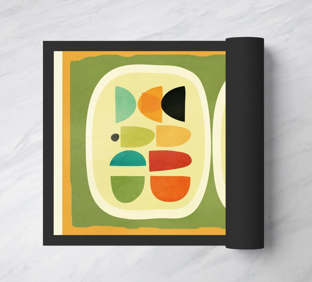 Modern Abstract Geometric Art 26 zerbino da Flow Line