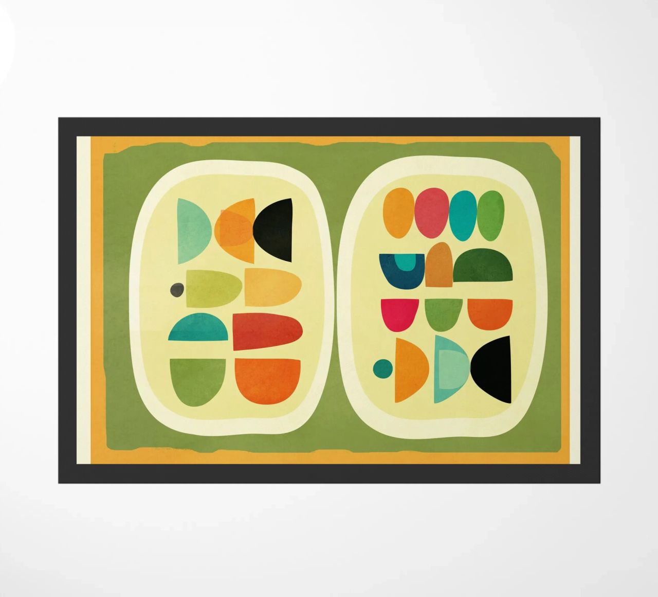 Modern Abstract Geometric Art 26 zerbino da Flow Line