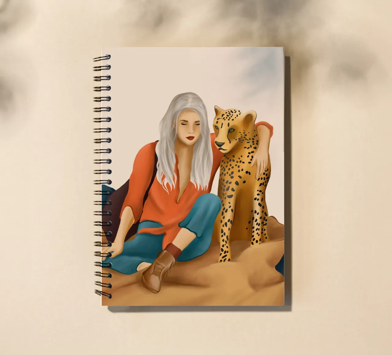 Into The Wild II spiral notebook by Flow Line