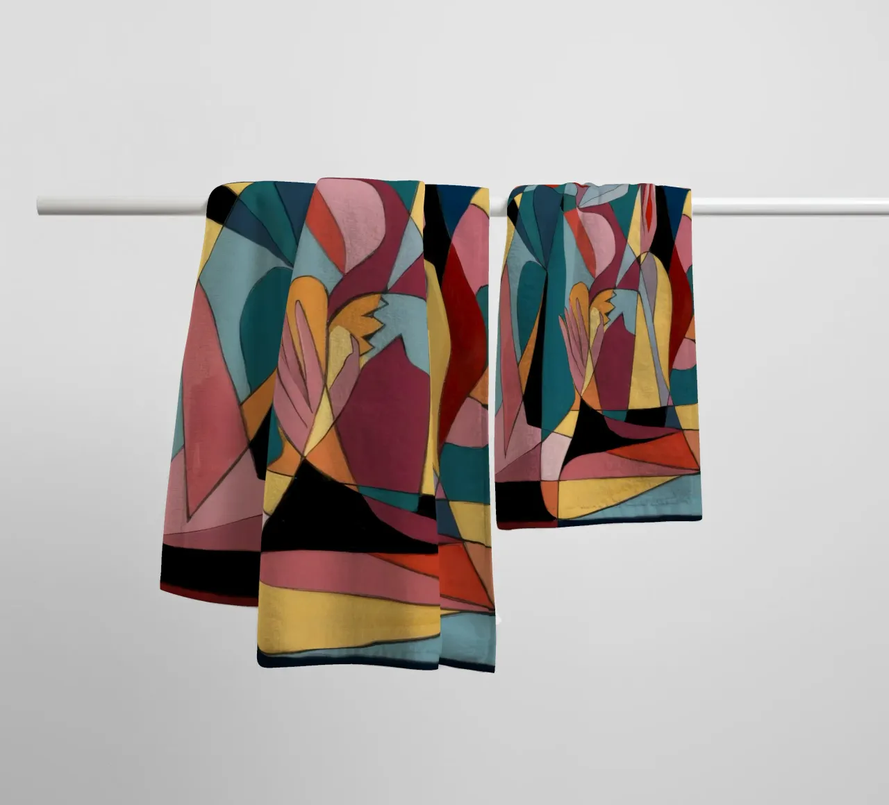 Passionate Encounter towel by Crimson Whisper