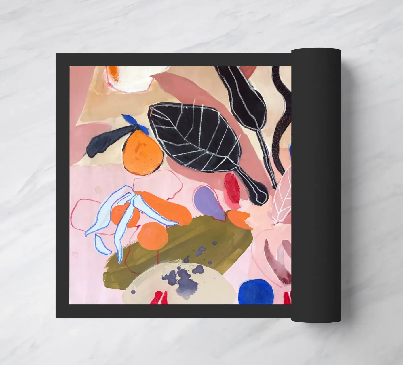 Finding peace Fußmatte von Silvaya