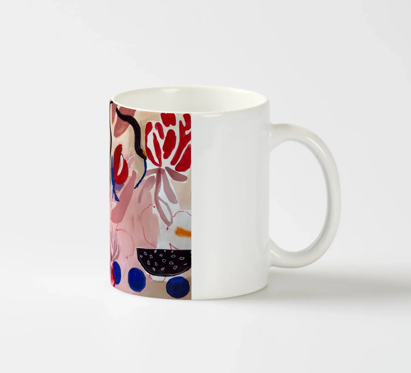 Finding peace ceramic mug by Silvaya