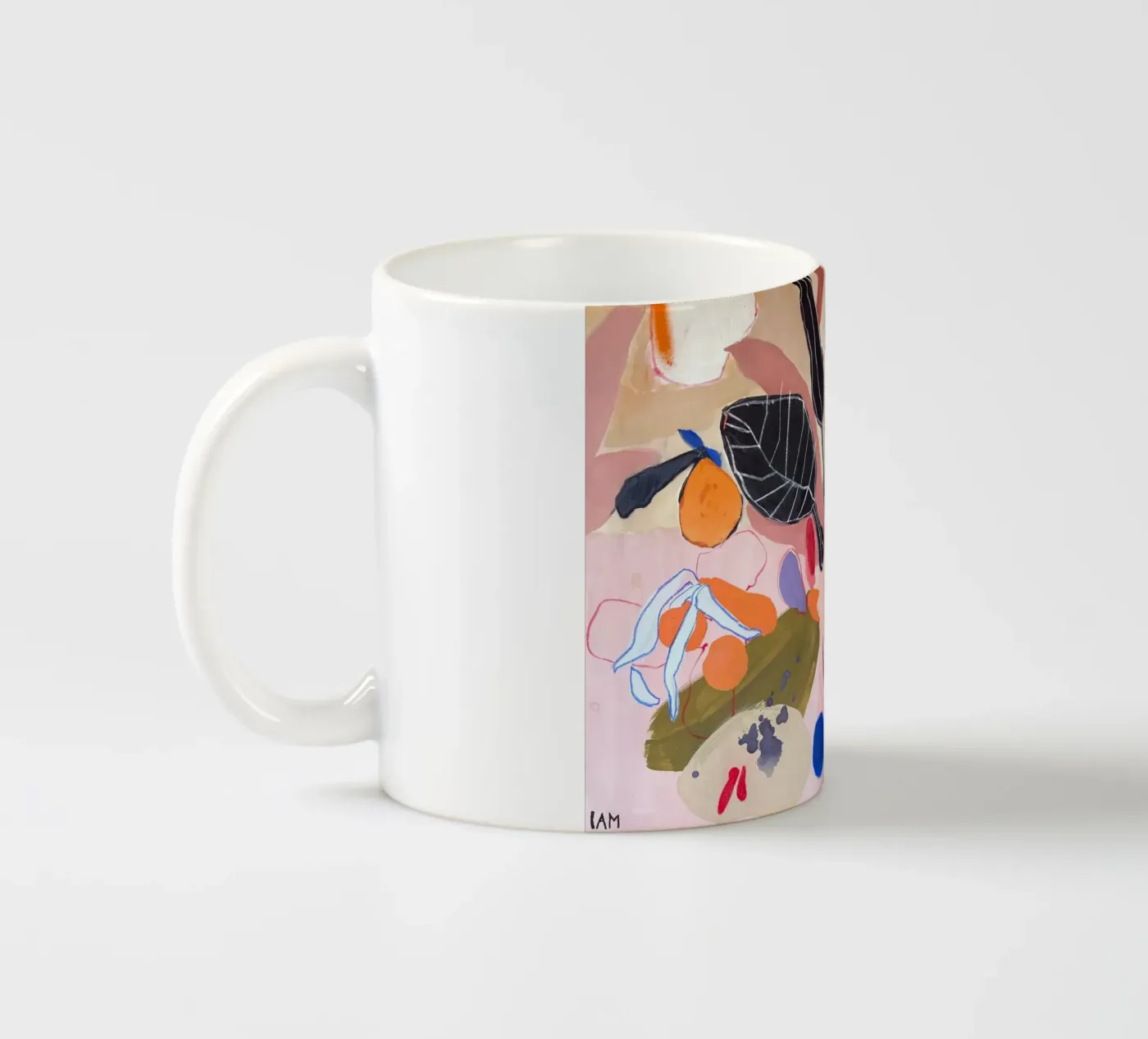 Finding peace ceramic mug by Silvaya