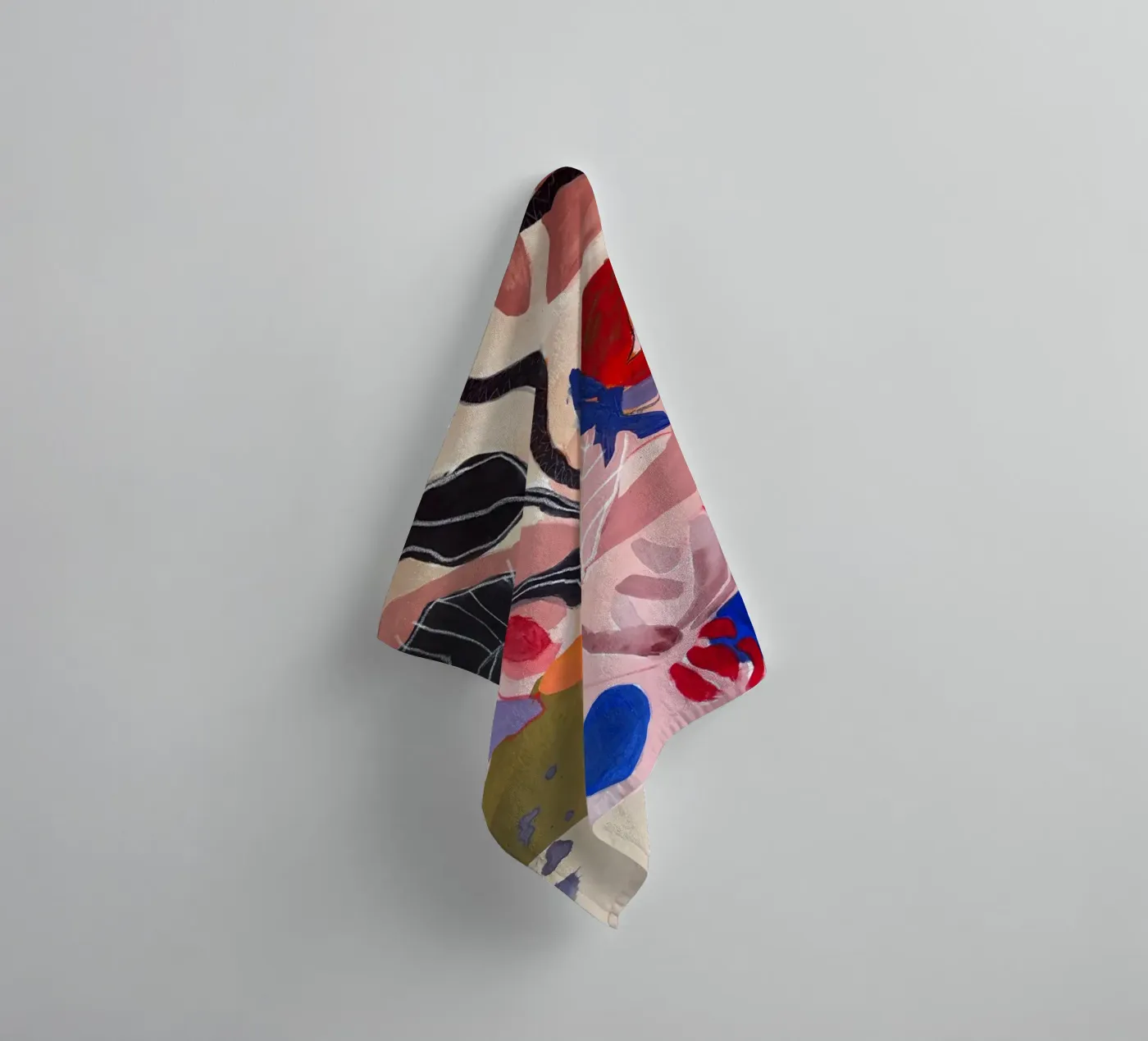 Finding peace towel by Silvaya