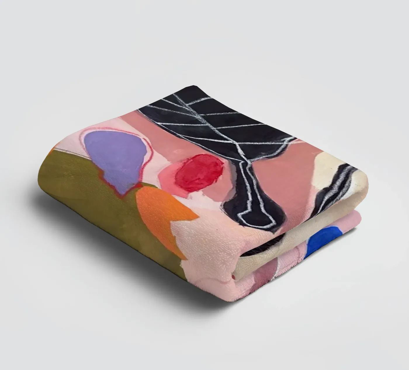 Finding peace towel by Silvaya