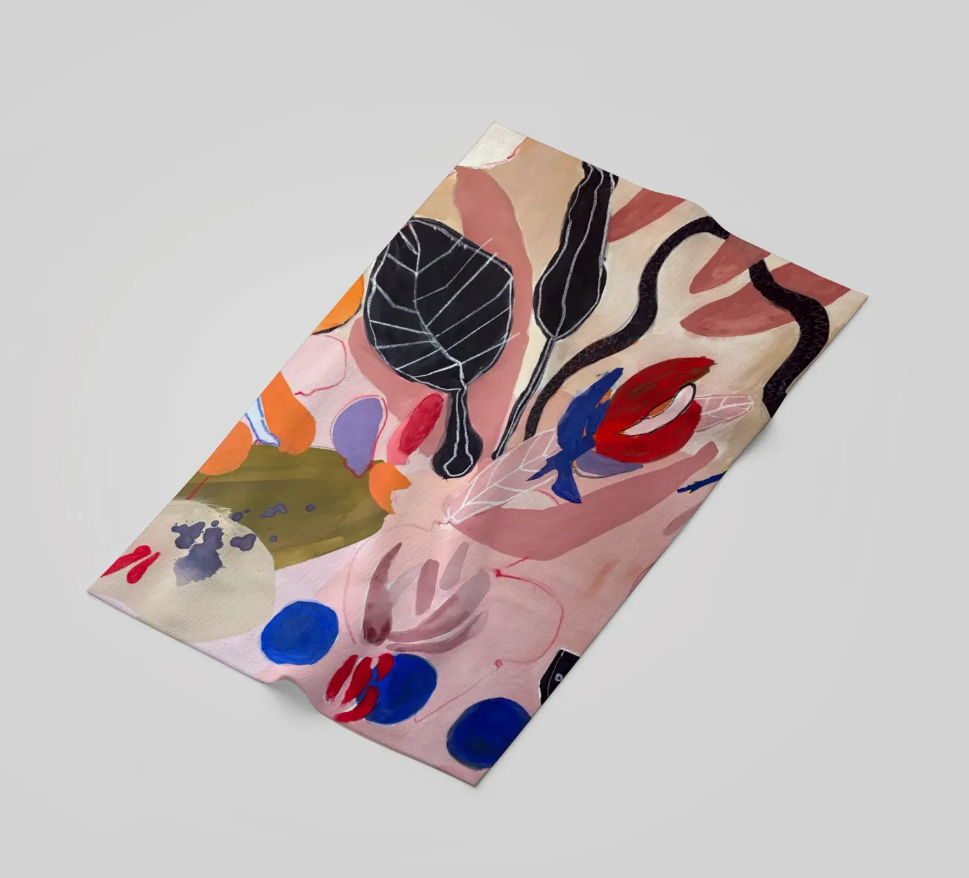 Finding peace beach towel by Silvaya
